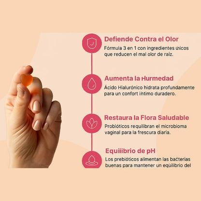 Despídete del olor vaginal y restaura tu pH — de forma natural