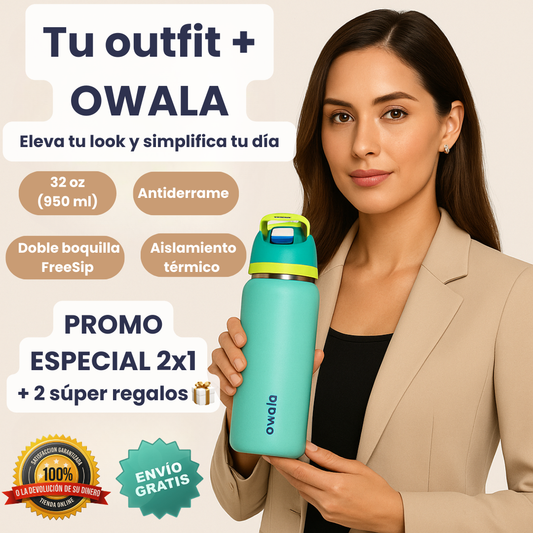 OWALA el termo Viral. Tecnología, diseño y comodidad.