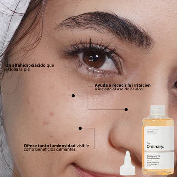 Adiós piel opaca: descubre el poder del ácido glicólico al 7% de The Ordinary